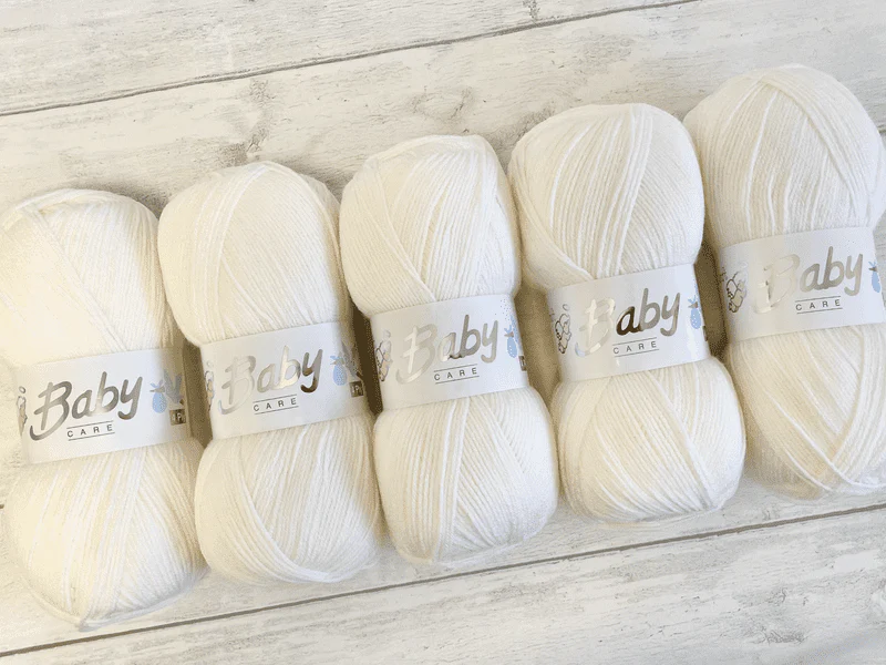 5 x 100g Woolcraft Babycare 4 Ply - Image 3