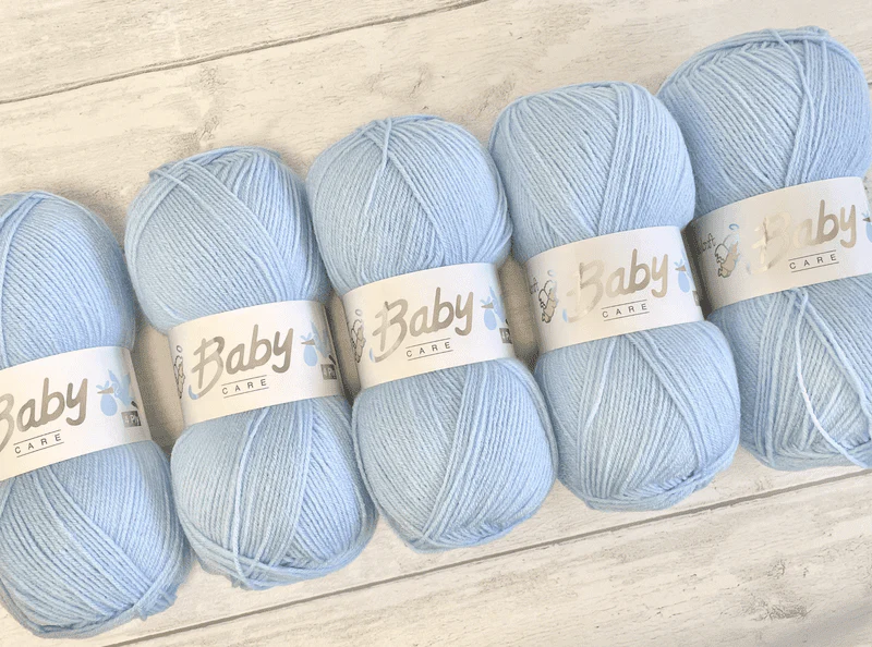 5 x 100g Woolcraft Babycare 4 Ply - Image 7