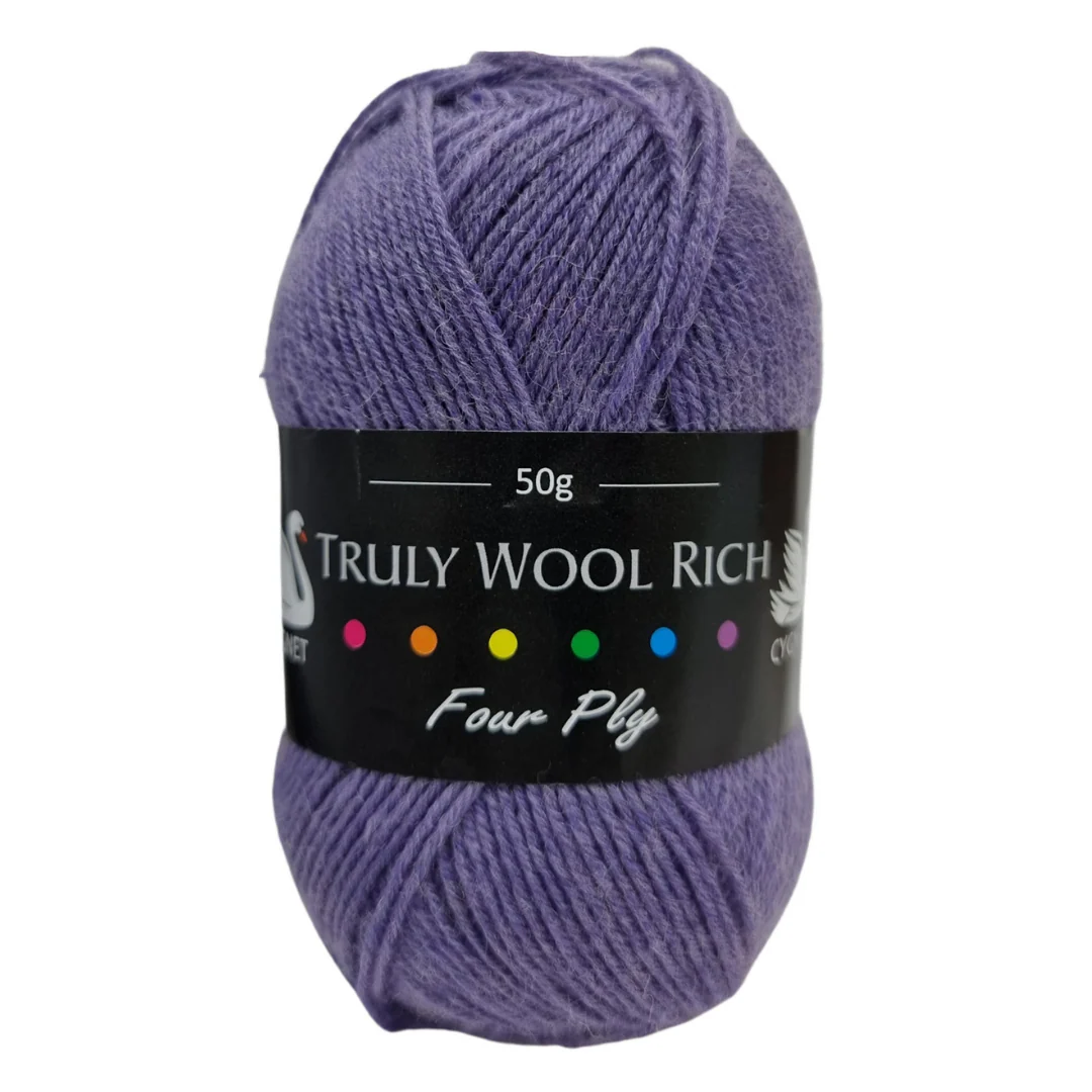 Cygnet Truly Wool Rich 4 Ply Sock Yarn 50g - Image 26