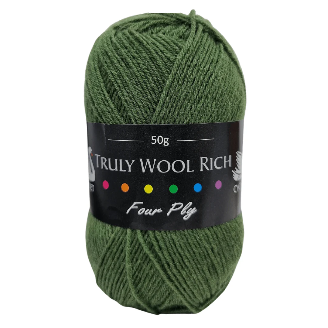 Cygnet Truly Wool Rich 4 Ply Sock Yarn 50g - Image 28
