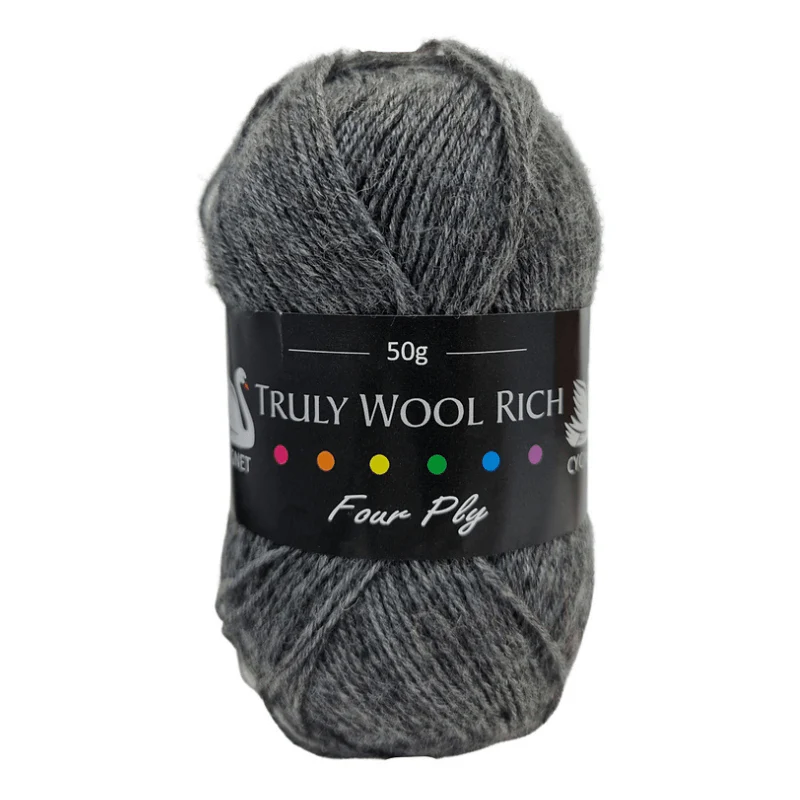 Cygnet Truly Wool Rich 4 Ply Sock Yarn 50g - Image 30