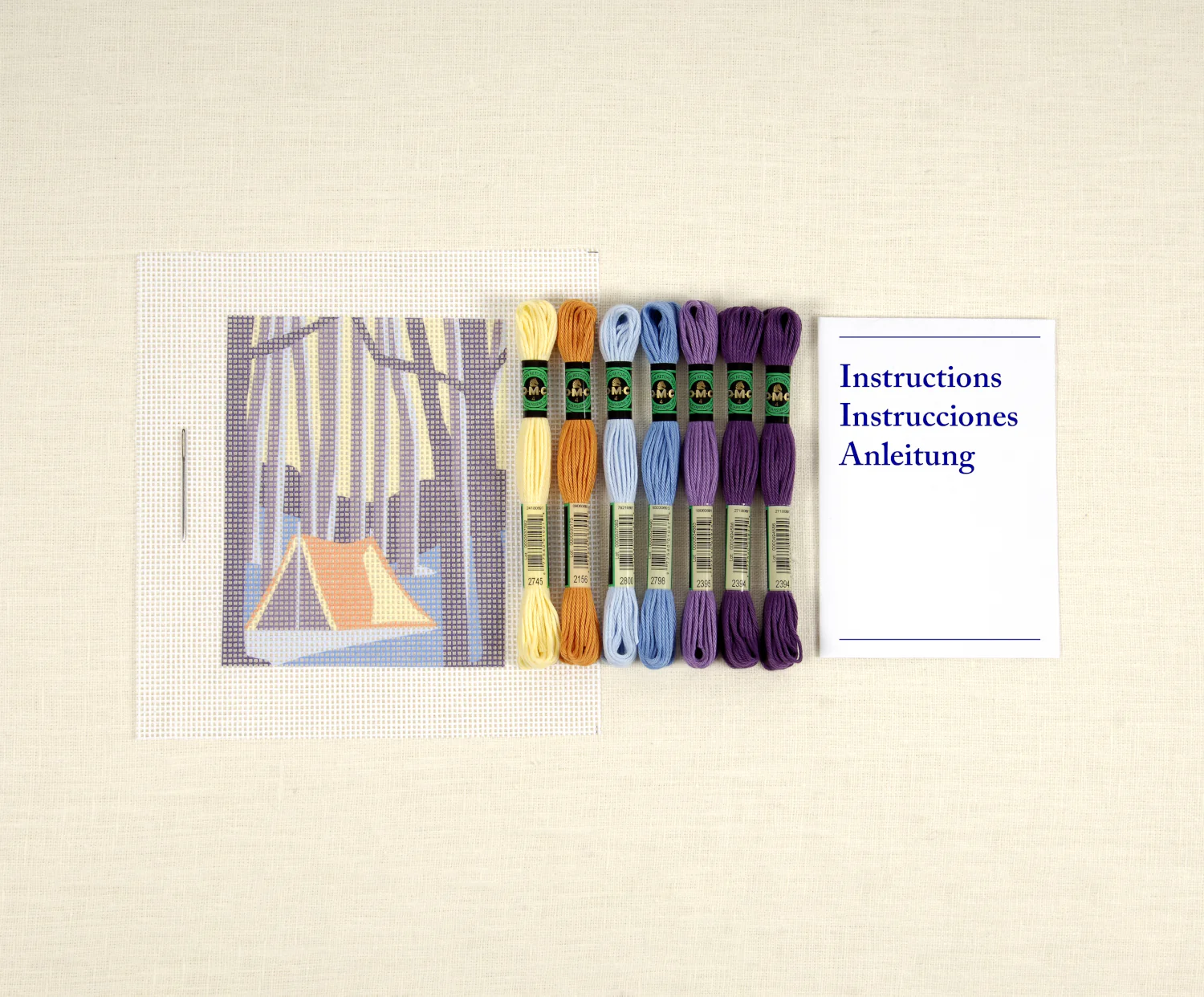 DMC Tapestry Kit Tent in the Forest by Pascaline Latasse - Image 3