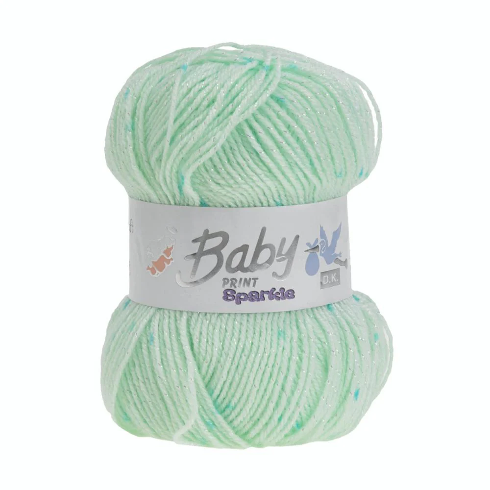 Woolcraft Baby Prints Sparkle DK 100g - Image 3