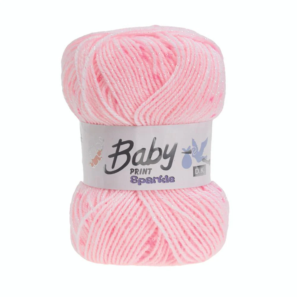 Woolcraft Baby Prints Sparkle DK 100g - Image 5