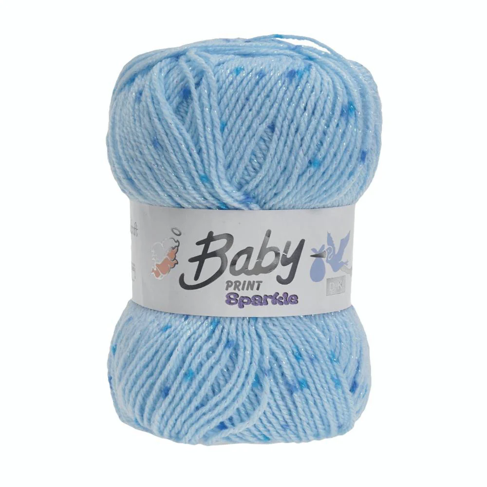 Woolcraft Baby Prints Sparkle DK 100g - Image 6