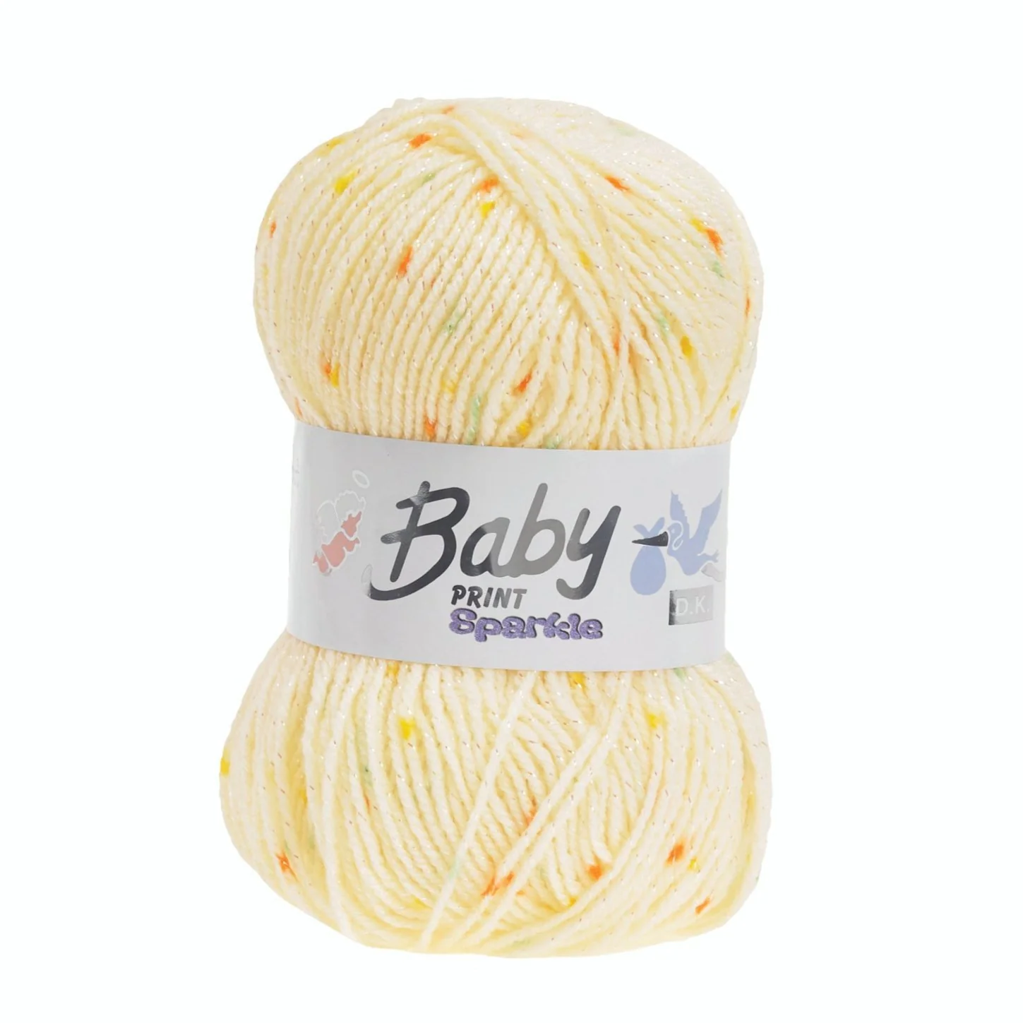Woolcraft Baby Prints Sparkle DK 100g - Image 7