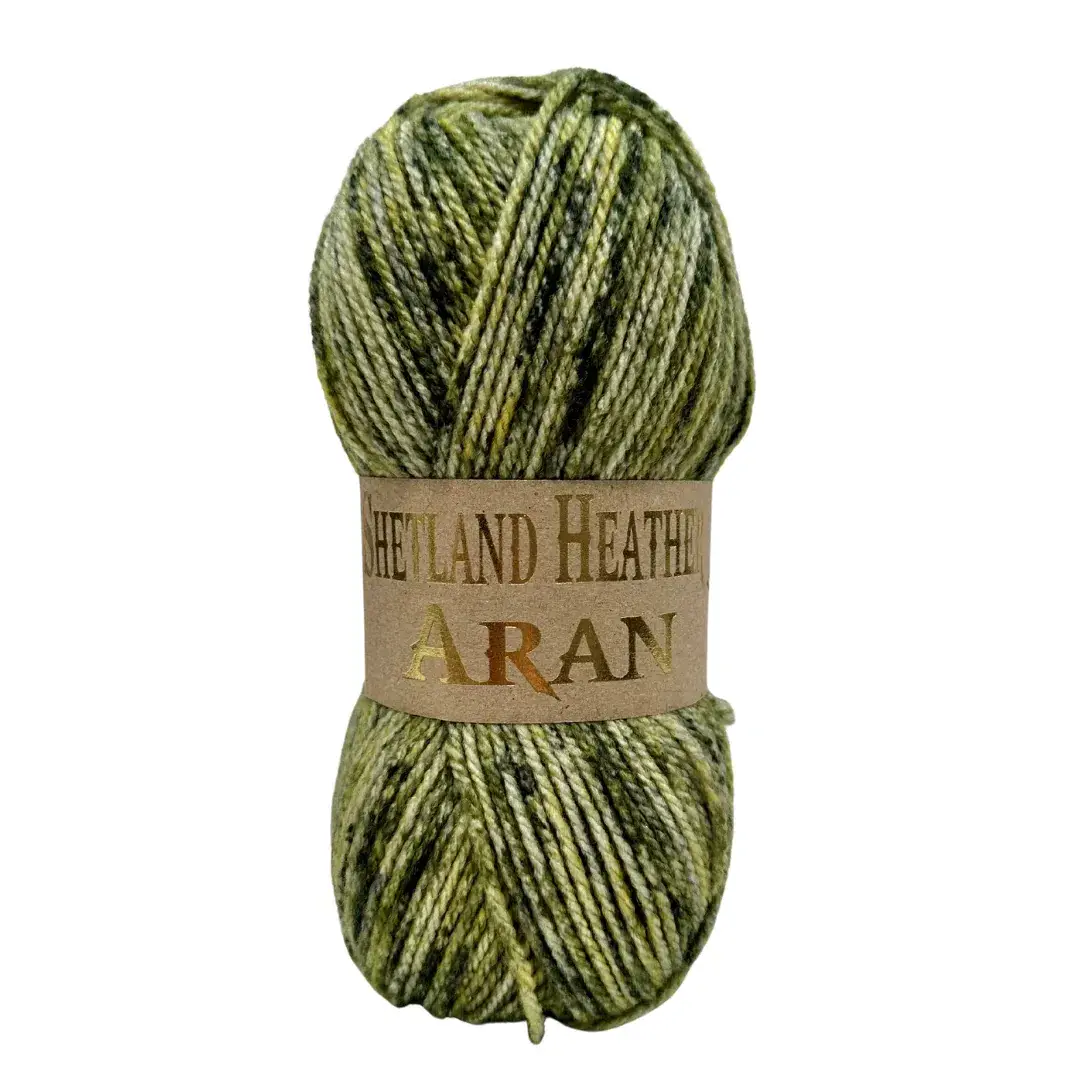 Woolcraft Shetland Heather Aran 100g - Image 8