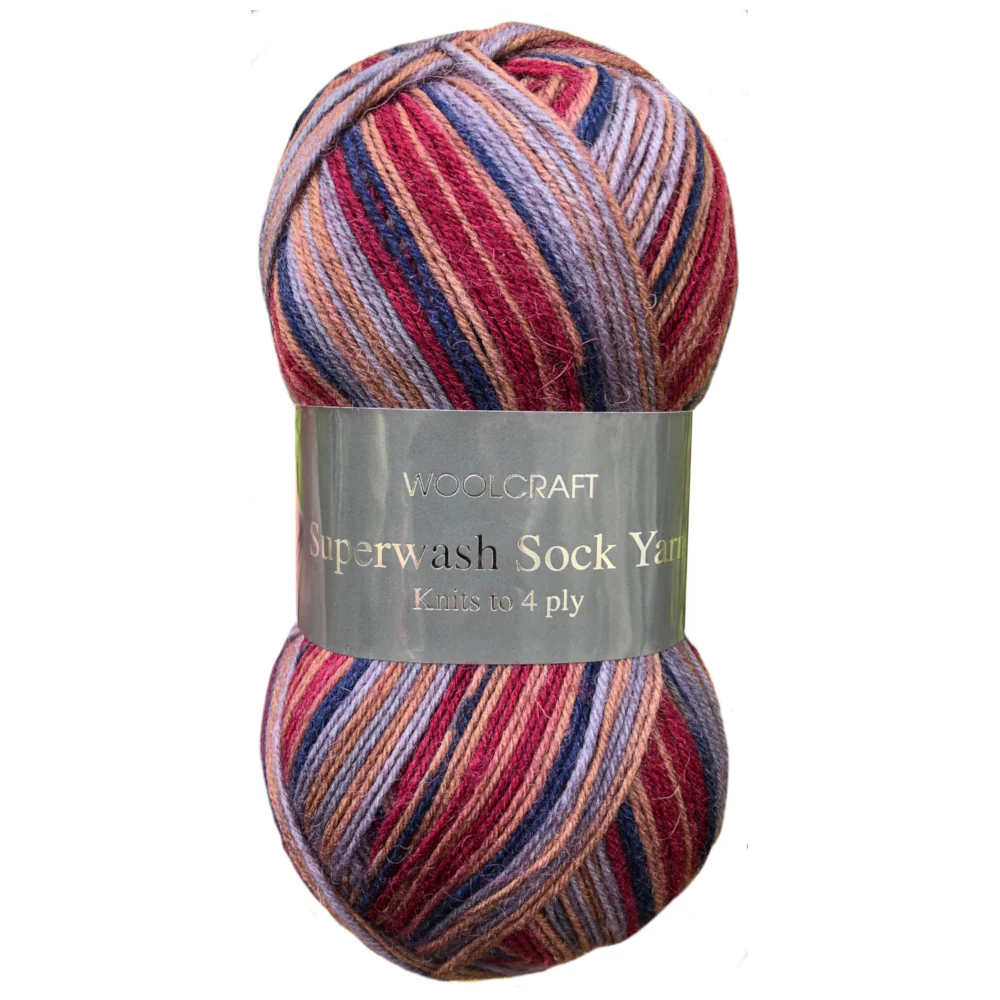 Woolcraft Superwash Sock Yarn 4Ply 100g - Image 21